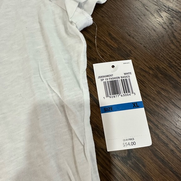 NWT! Michael kors beaches tee white - Picture 5 of 5